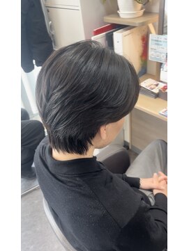 アンサ 長岡天神店(ANSA) 「乾かすだけでまとまる丸みショート◎」