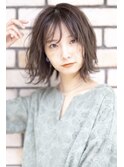 エアリー質感ショートボブ