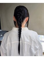 ブローチ 表参道(broocH) タイトアレンジ/ヘアセット/モード/二次会セット/アレンジ