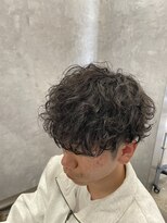ネウィ 宮崎店(newi)&nbsp;無造作シャドウパーマ×マッシュ