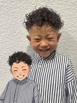 オム グランド(HOMME GRAND) 子供パーマ キッズパーマ