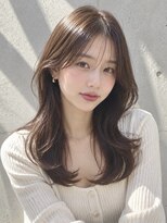 ノア 三宮店(NOA)&nbsp;【NOA】ロングレイヤー顔まわりレイヤーシースルーバング
