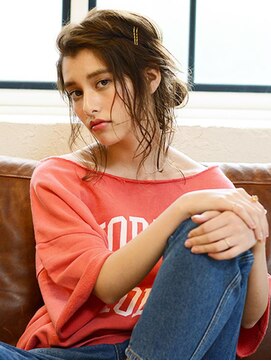 アース 高円寺店(HAIR & MAKE EARTH) オトナなラフお団子アレンジ【EARTH高円寺】