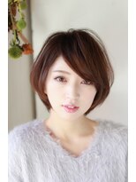 ハイファイブ ヘアーアンドフェイス(Hi FIVE hair&face) 前髪長めボブ