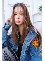 アンジェリカ 難波店(ANGELICA)&nbsp;ANGELICA シースルーバング　フロントレイヤー　ショコラ