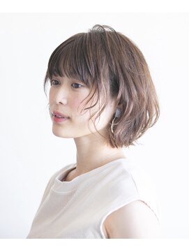 ピエドプール(PiED DE POULE) *レイヤーボブ×ゆるふわニュアンスパーマ*