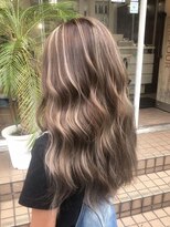 カルフール ロコ 草加西口店(Carrefour LOCO)&nbsp;☆LOCO☆無造作パーマハイライトカラー