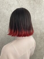 22年春 グラデーション 赤の髪型 ヘアアレンジ 人気順 ホットペッパービューティー ヘアスタイル ヘアカタログ