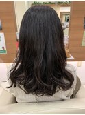 コテ巻き風パーマ