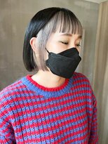 【インナーカラー】モノトーングレージュ,マロンベージュ