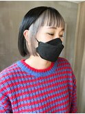 【インナーカラー】モノトーングレージュ,マロンベージュ