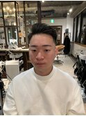 七三スキンフェード