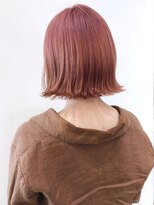 アイティーバイアルバム 八王子店(IT by ALBUM) ベリーピンク_アースカラーくびれヘアツートンカラー_ba300022
