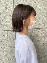 イオエ(ioe)&nbsp;イメチェン/外ハネボブ/ワイドバング/ブルーブラック/美髪