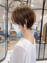 ロンド エスポワール 錦糸町(Lond espoir)&nbsp;【武井俊樹】髪質改善ショート　ココアベージュグレージュカラー