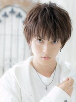 メンズヘア ビーセカンド 草加店(MENS HAIR B-2)&nbsp;ラフさと重さを演出ニュアンス感マットブラウンショートP草加