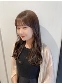 前髪 前髪カット 艶カラー 顔まわりカット 渋谷 髪質改善