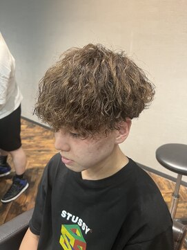 スキル(SKILL) 波巻きスパイラル　福岡メンズパーマ