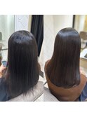 髪質改善ストレート