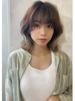 アールクリップ 表参道(arclip)&nbsp;サラ艶ロングレイヤーカットレイヤーボブサイエンスアクア