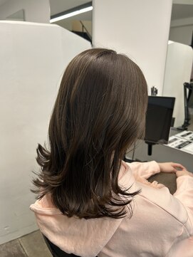 イレス 札幌円山店(IRESU) 切りっぱなしボブ/エアリーロング/美髪/ピンクブラウン/ショート