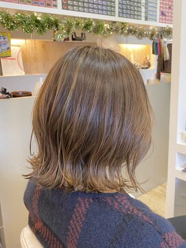 ステラ 嵯峨店(stella) 【外ハネボブ×ハイライト】