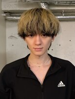 ノラ シブヤ(NORA)&nbsp;【永田】メンズミディアム×アンブレラカラー×ダウンパーマ