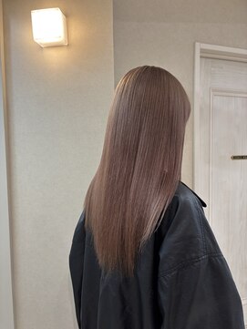 ローレン(Lolen.) ミルクティーベージュ/フェミニンロング mai