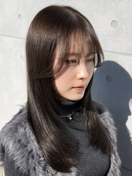 ザ アクネ 岡崎竜美丘店(THE ACNE) ＊レイヤーカット/顔周り/レディースカット