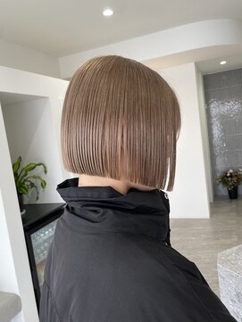 レノ 直江店(RENO) ハイトーンボブ