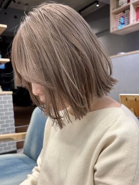 リノショアーズ ショウナン 辻堂店(RinoShores SHONAN) 20代30代大人可愛いダブルカラーブリーチハイトーンカラー