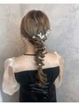 サンビャクロクジュウド(360°C) あみおろしアレンジ♪結婚式参列ヘアセットオーダー人気No.1