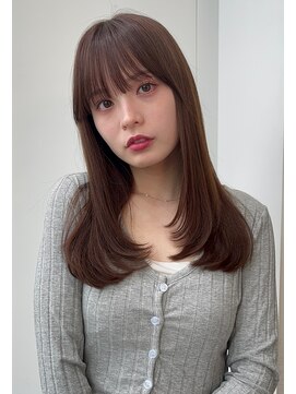 ロンド ボーイ 表参道(Lond BOY) 髪質改善縮毛矯正レイヤーカット顔周り前髪韓国ミニウルフ/