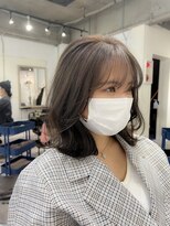 イマ 名駅店(ima)&nbsp;くびれボブ/グレージュ/艶カラー