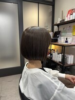 トウ(tou.) 大人ボブ×暗めカラー　30代40代50代