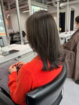 ジーナ 船橋(Zina) 髪質改善＊マチルダボブアッシュカラー＊美髪【Zina船橋】