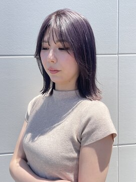 ミモラ(mimola) ラベンダーアッシュ/ラベンダーカラー/ハイトーンカラー