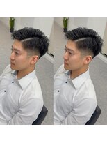 ブライト(BRIGHT)&nbsp;フェードスパイキーパーマ