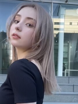 ラキング ギンザ トウキョウ(LAKING GINZA) くびれヘア/アプリコットオレンジ/夏/ハイライトカラー[銀座駅]