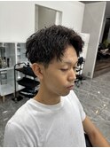 メンズ ツイストパーマ