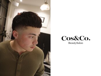 コスアンドコウ 横浜山下(Cos&Co.)の写真/【完全マンツーマン*】Artに溢れた贅沢な空間でビジネスシーンにもフィットする再現性高いメンズヘアに◎