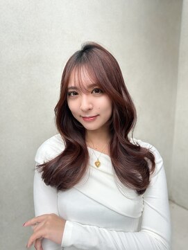 ライズ ネックス ザ サロン 渋谷(LIZE nex the salon) 【ロングヘア　韓国ヘア　前髪あり　#32】#渋谷駅#韓国#髪質改善