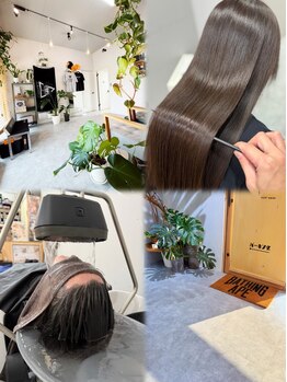 シュアショット(SURE SHOT)の写真/マンツーマンサロンだからこそこそできる、丁寧な施術と接客。周りを気にせず、髪のお悩みも相談しやすい◎