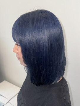 ココ 原宿(KOKO) C大人ガーリー.ダークアッシュ.ミディアムレイヤーカット