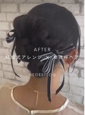 結婚式ヘアアレンジ