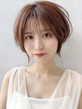 セイドット オモテサンドウ(Say. omotesando) Say.ショートボブくびれショートモーヴピンクローズブラウン青山