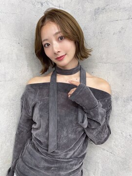 リミット 大宮(limit) くびれボブ/レイヤーボブ/オリーブベージュ