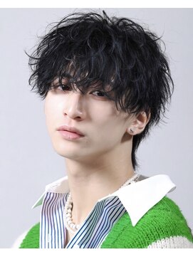 アストラ(ASTRA) MEN’S HAIR/波巻きツイストスパイラル/リバースセンターパート