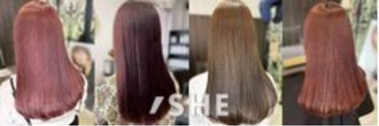 シー 岡崎(,SHE)のサロンヘッダー