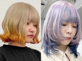 ウィコ 新宿(WICO)の写真/<新宿でブリーチするならWICO*>ケアブリーチ公認salon×ダブルカラーで理想のハイトーンカラーへ！[新宿駅]